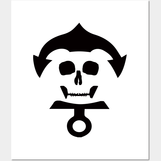 The Jester skull halloween Wall Art by Producer